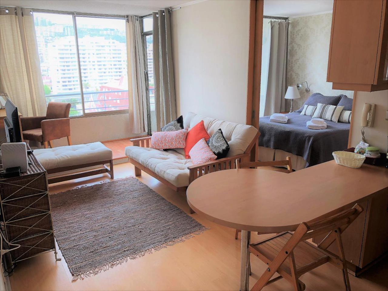 Apartmán 1201 Departamento Vs Centro Vina Vina del Mar Exteriér fotografie